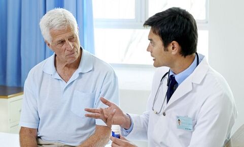 consultation with a doctor about prostatitis